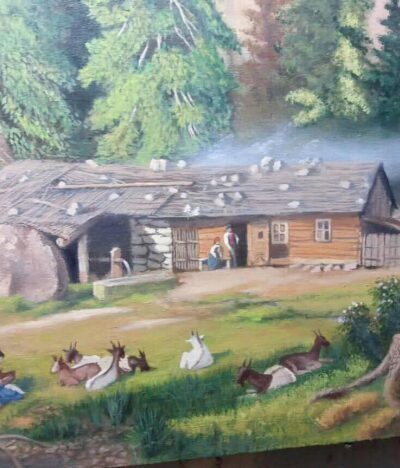 Hand-Painted Landscape Canvas Art Set
