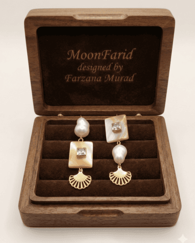 Baroque Pearl Drop Earrings
